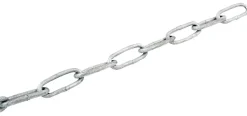 Galvaniseret kæde langleddet Ø5 mm x 5 meter