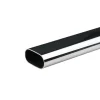 Garderobestang forkromet 1 meter