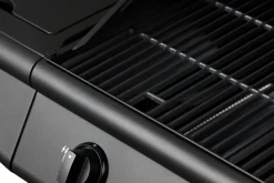 Gasgrill 3 brændere og sidebrænder sort - Grillexpert®