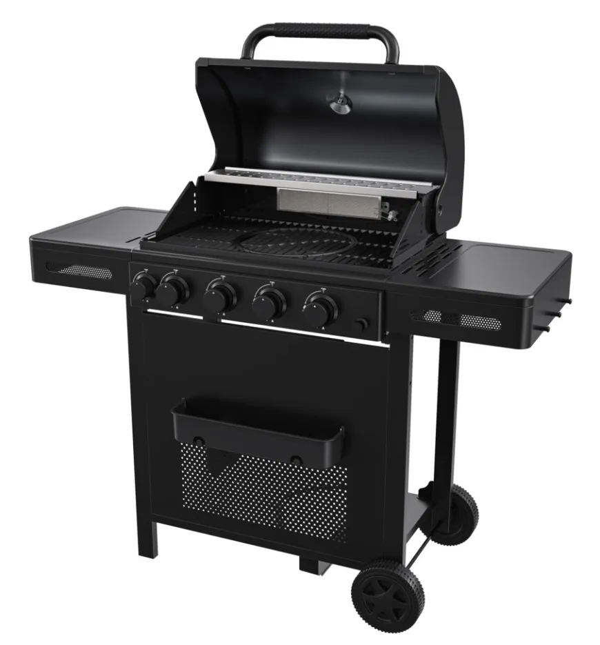 Gasgrill m/4 brændere & bagbrænder - Grillexpert®