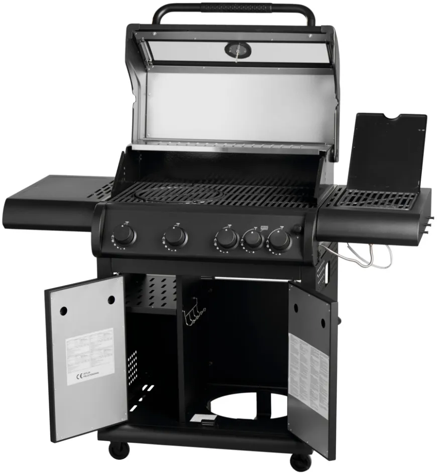 Gasgrill med 4 brændere & PowerBurner - Grillexpert®