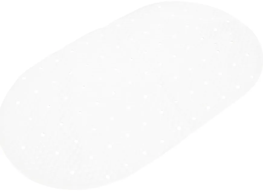 GEYSER® skridsikker bademåtte 69 x 39 cm hvid