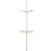 GEYSER® teleskophylde m/3 hylder hvid