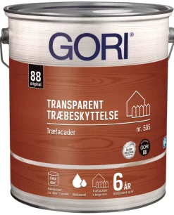 GORI 505 transparent træbeskyttelse grøn 5 liter