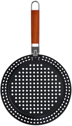 Grillpande 30,5 cm m/aftageligt håndtag - Grillexpert®