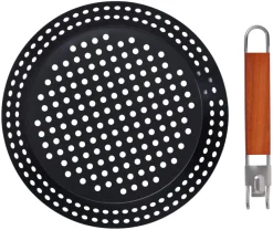 Grillpande 30,5 cm m/aftageligt håndtag - Grillexpert®