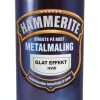 Hammerite metalmaling hvid glat 400 ml