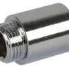 Haneforlænger 1/2" x 30 mm krom