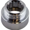 Haneforlænger 1/2" x 10 mm krom