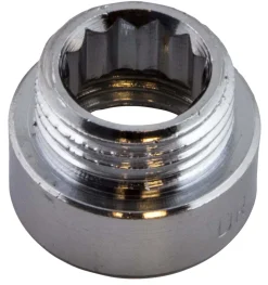 Haneforlænger 1/2" x 10 mm krom