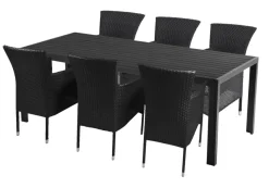 Havebord Havanna 205 x 90 cm i aluminium og nonwood - Sunlife®