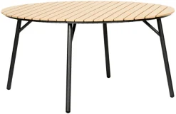 Havebord Nebraska stål/nonwood Ø150 cm - Sunlife®