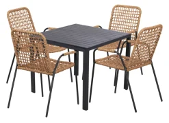 Havestol Madison sort/natur - Sunlife®