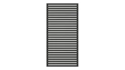 Hegn sort grundmalet 90 x 180 cm