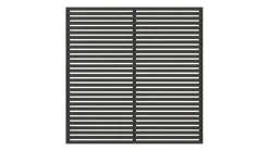 Hegn sort grundmalet 180 x 180 cm
