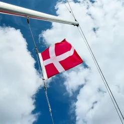 Høflighedsflag til båd 30 x 40 cm