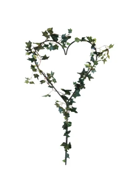 Hjerteformet espalier 39 x 79 cm