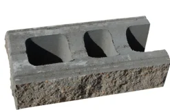 Hjørnesten BB-mur 15 grå 58 x 29 x 15 cm