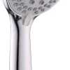 Håndbruser Ø100 mm 5-jet krom - REN