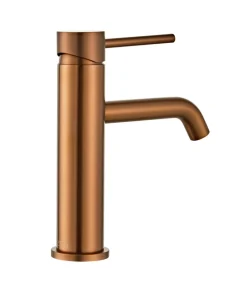 Håndvaskarmatur Slim vinkel kobberfinish