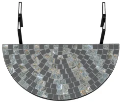 Hængebord altan Rom mosaik 70 x 36 cm - Sunlife®