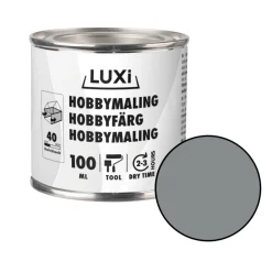 Hobbymaling sølv 100 ml - LUXI®
