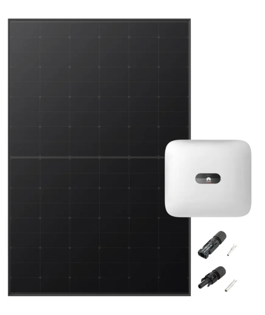 Huawei solcellepakke til eternittag 10 paneler 4,10 kWp