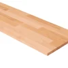 Hylde i eg 18 mm x 30 x 120 cm