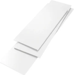 Hylde melamin hvid 22 mm x 30 x 80 cm