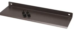 Hylde til akustikpanel 35,5 x 11 cm bruneret stål