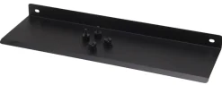Hylde til akustikpanel 35,5 x 11 cm sort - Køb i butik