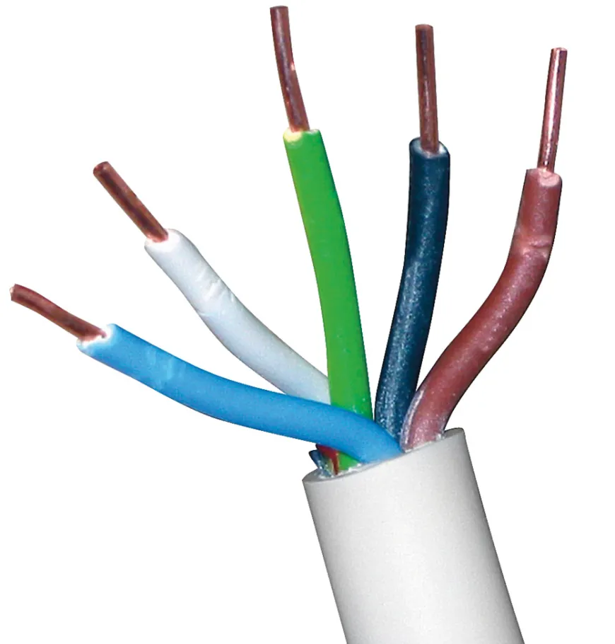 Installationskabel 5 x 2,5 mm² 50 meter halogenfrit