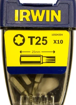 Irwin bits torx T25 - 10 stk.