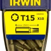 Irwin bits torx T15 - 10 stk.