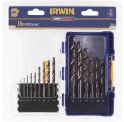 Irwin HSS Pro Cobalt borsæt 15 stk.