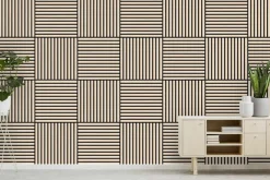 Jangal Modular Wall akustikpanel 52 x 52 cm - Letea Oak
