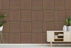 Jangal Modular Wall akustikpanel 52 x 52 cm - Davert Oak