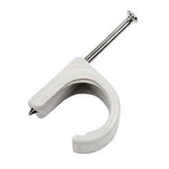 Kabelclips 10-14 mm grå 100 stk. - Elworks