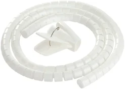 Kabelsamler hvid Ø20 mm x 1,5 meter - PRIZE®