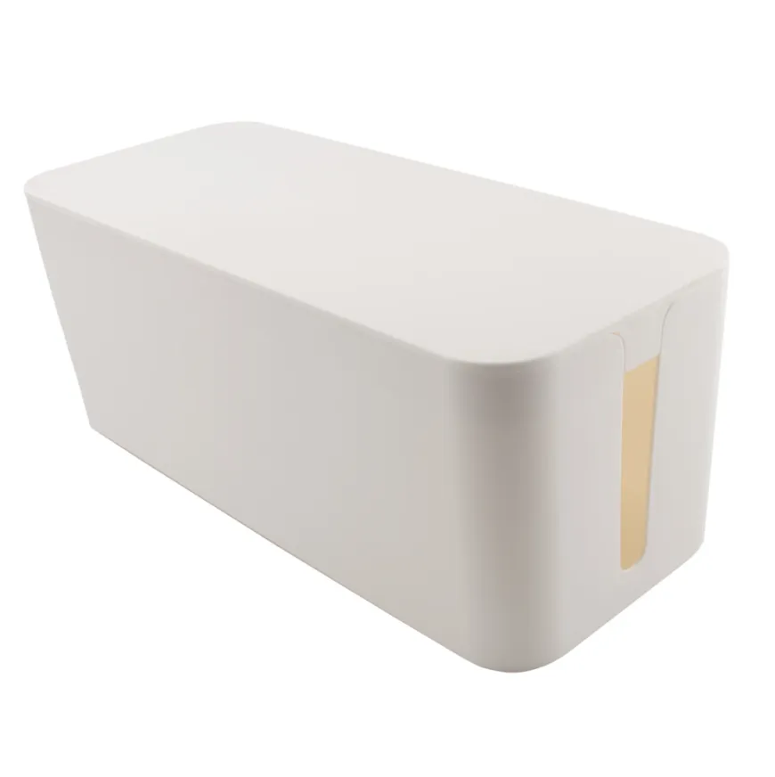 Kabelskjuler hvid 32 x 13,5 x 12,7 cm - Elworks