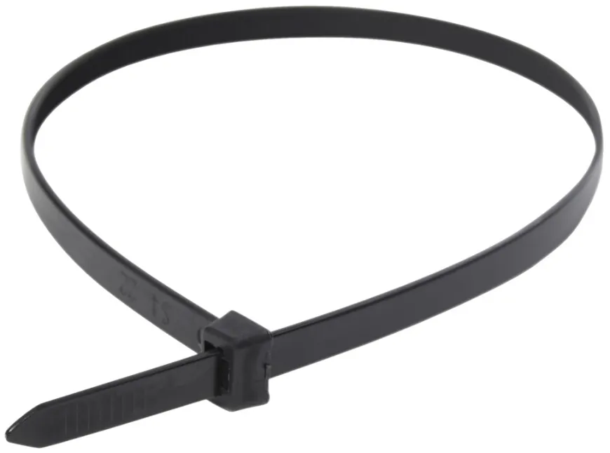 Kabelstrips 400 mm sort 50 stk.