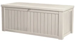 Keter Rockwood hyndeboks 570 liter hvid