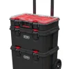 Keter Stack n Roll værktøjskasser m/hjul 53 × 41 × 93 cm