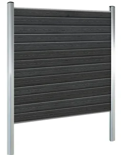 Kirkedal Alu hegn startsæt 184 x 180 cm
