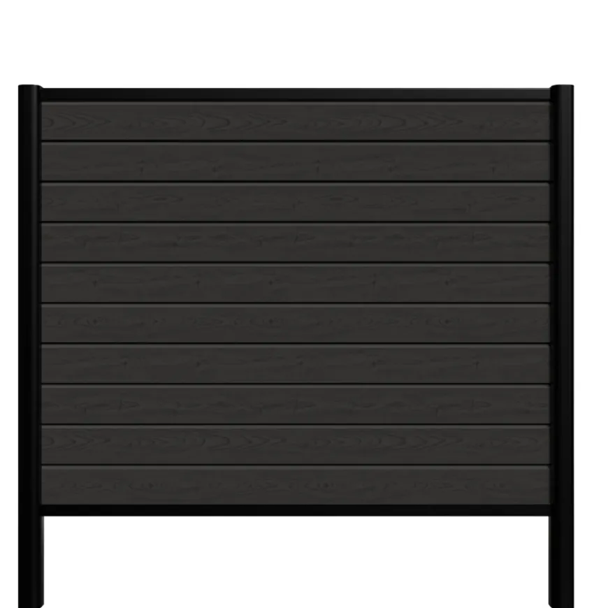 Kirkedal Alu Light hegn startsæt sort 156 x 150 cm