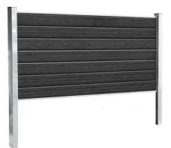 Kirkedal galvaniseret hegn K1 startsæt 90 x 180 cm