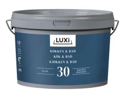 Køkken & Bad 30 vægmaling modehvid 2,25 liter - LUXI®