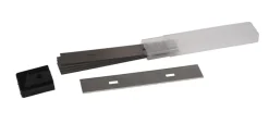 Klinge til vinduesskraber stål 100 mm - LUXI®