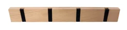 Knagerække flex lys eg 4 knager 40 cm