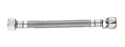 Kombi Flex forlængerslange 50 cm 10 mm x 3/8" omløber